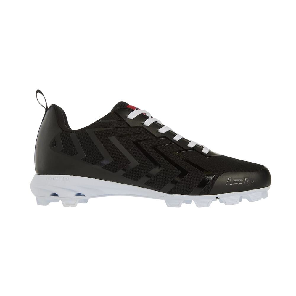 Rawlings Mens Savage Low Baseball Cleats SIZE 8 Black White Athletic NWOB